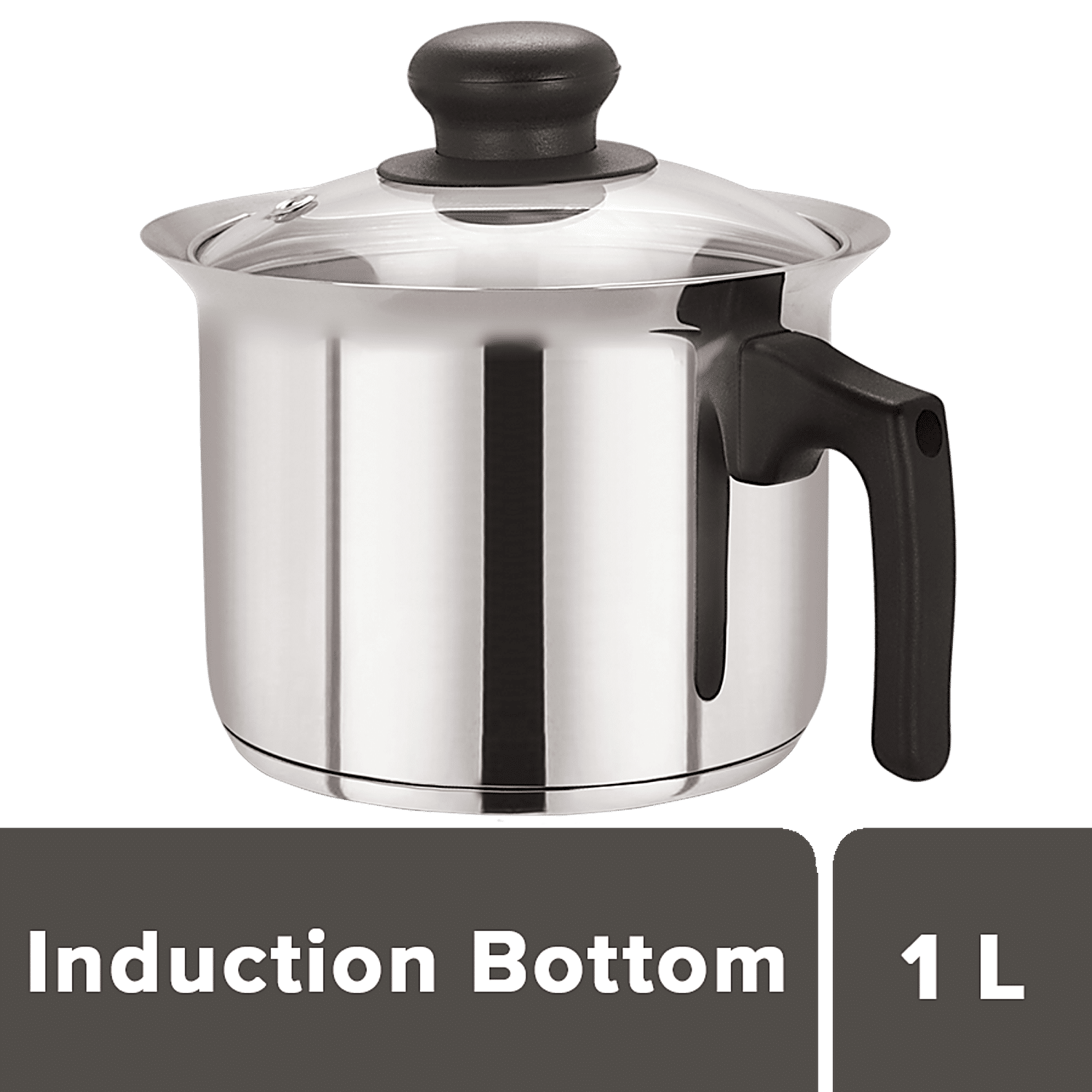 Buy Chefset Kaviraj Milk Jug With Lid - Stainless Steel, Induction