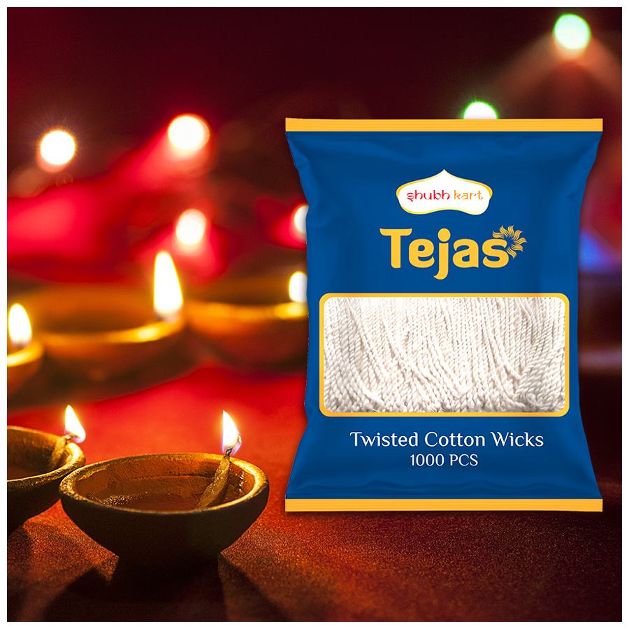 Buy Shubhkart Tejas - Round Cotton Wicks, For Diyas Online at Best Price of  Rs 10.8 - bigbasket