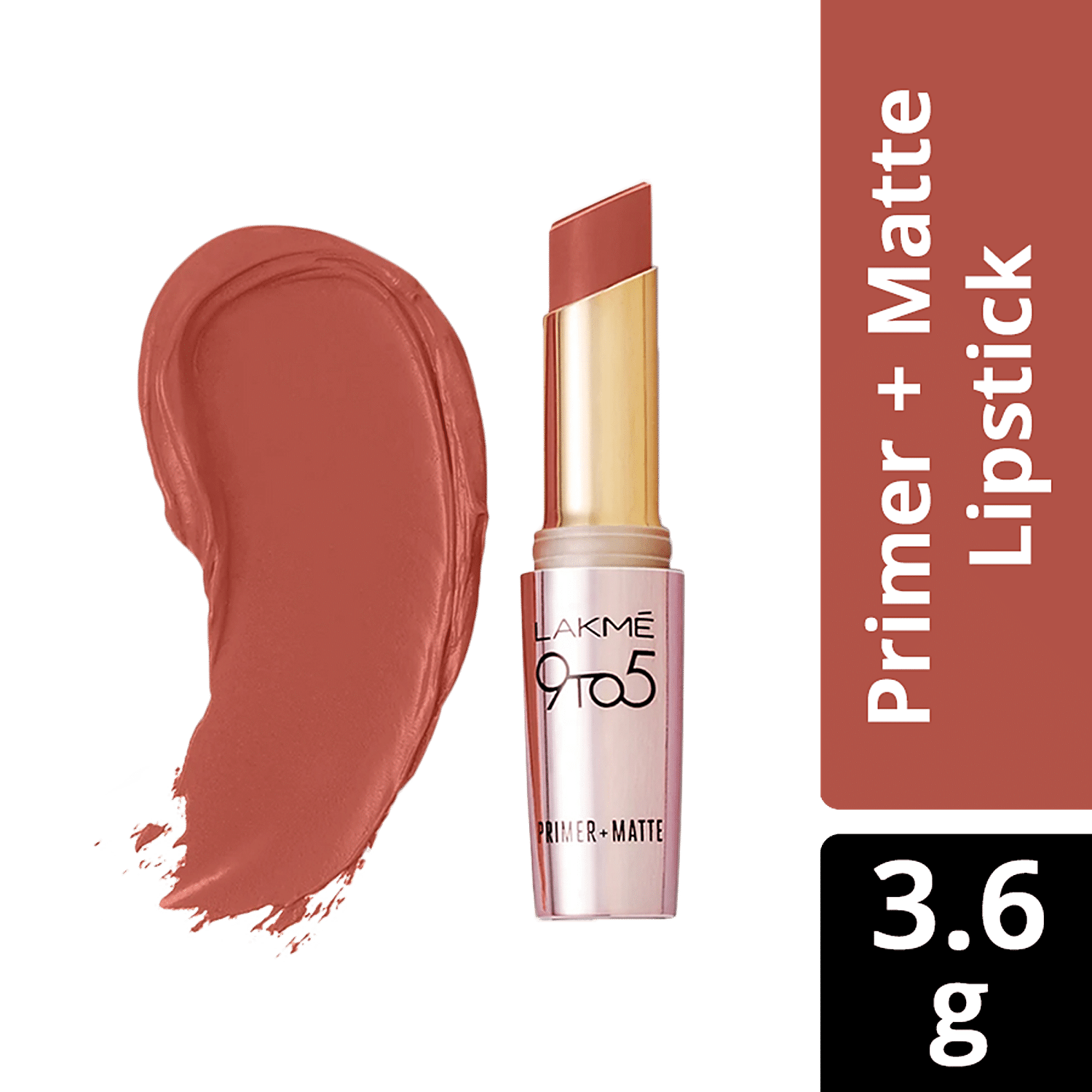 lakme 9 to 5 primer matte lipstick orchid dust