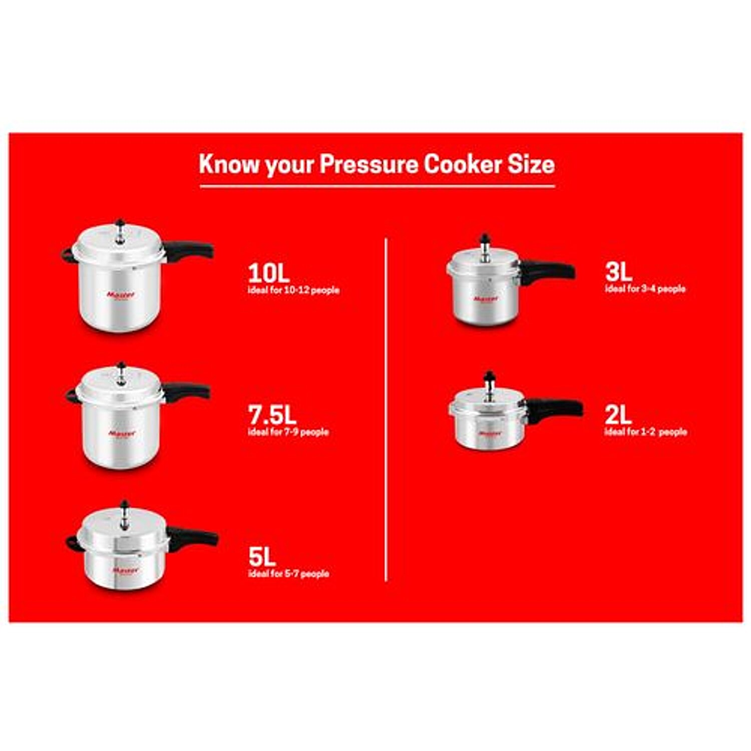 master cooker 3 litre price