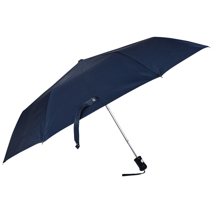 1pc Lightweight Compact Umbrella With Hook Handle, Pencil Gray