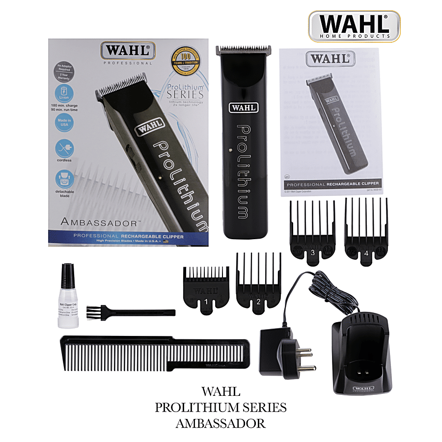 Buy Wahl Prolo Ambassador Cordless Trimmer For Men - Multicolour