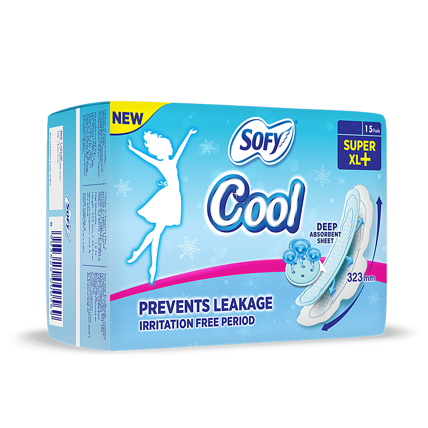 Sofy Cool Sanitary Napkin XL (54 Pads)