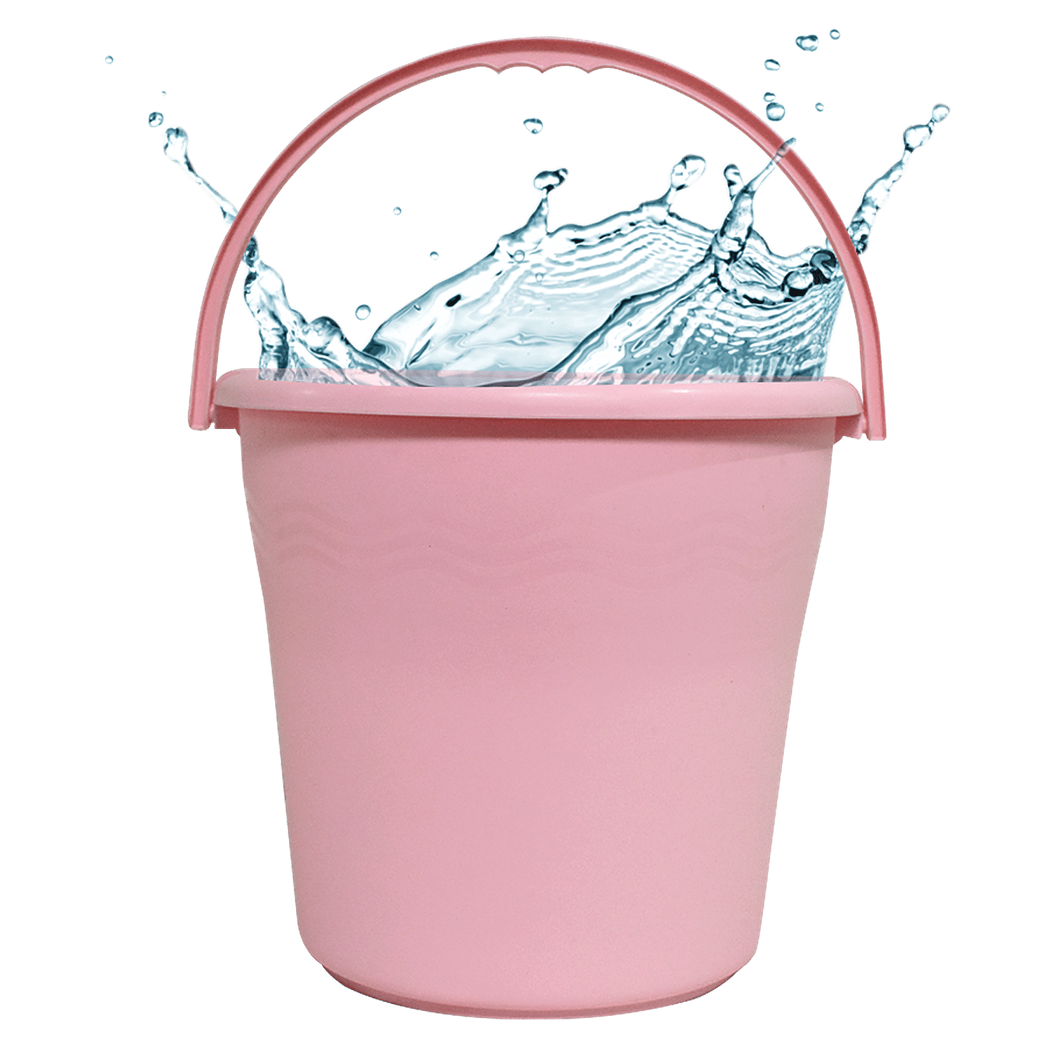 Buy Princeware Plastic Bucket - For Bathing/Cleaning, With Handle, Frosty  Pink Online at Best Price of Rs 59 - bigbasket