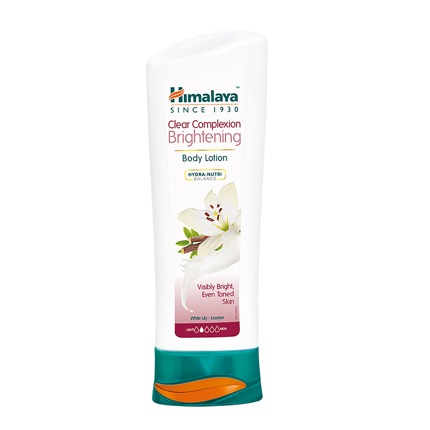 Himalaya Clear Complexion Brightening Body Lotion Even Toned Skin White Lily Licorice 200 ml