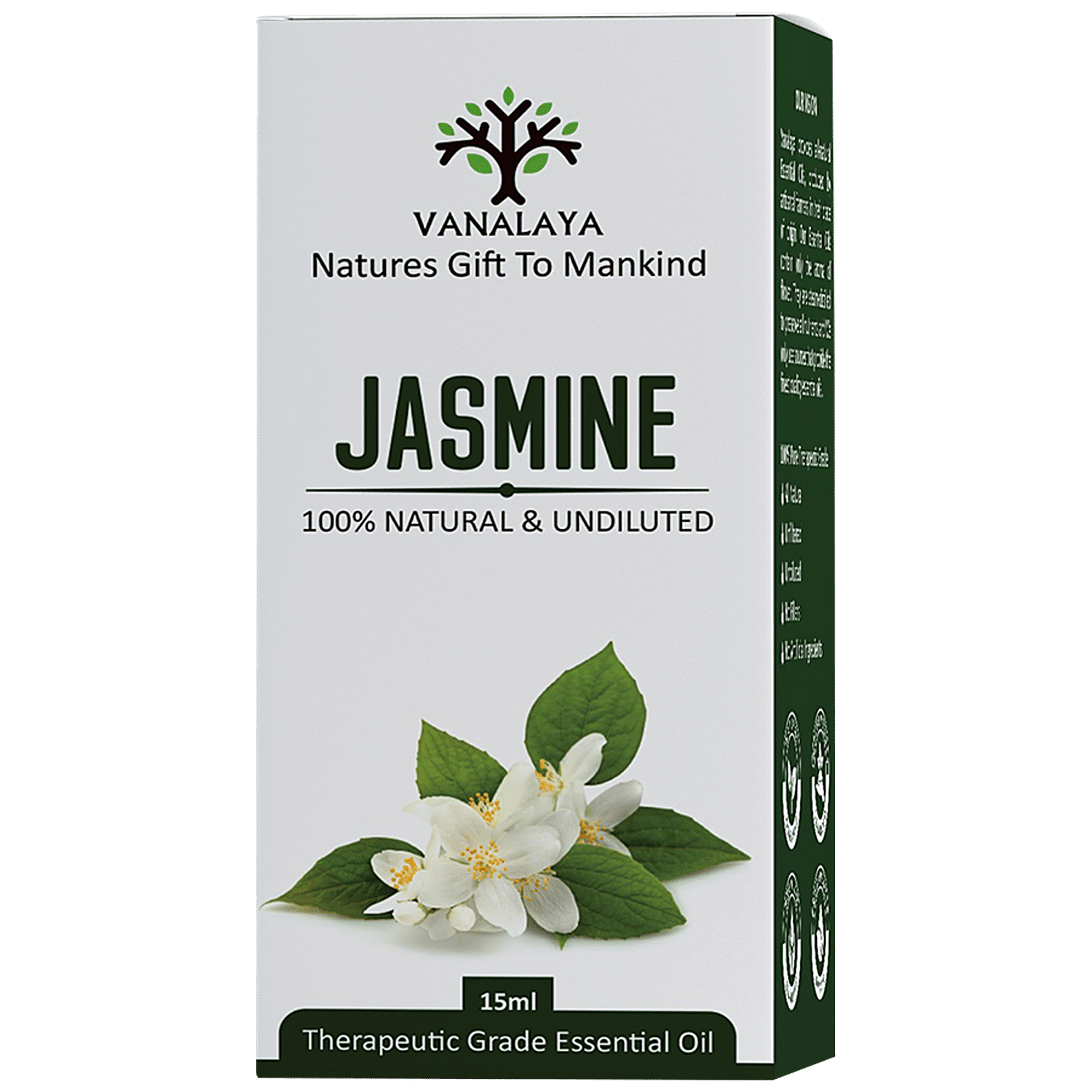 Jasmin Essential Oil - 100% Natural & Pure Undiluted - 15ml