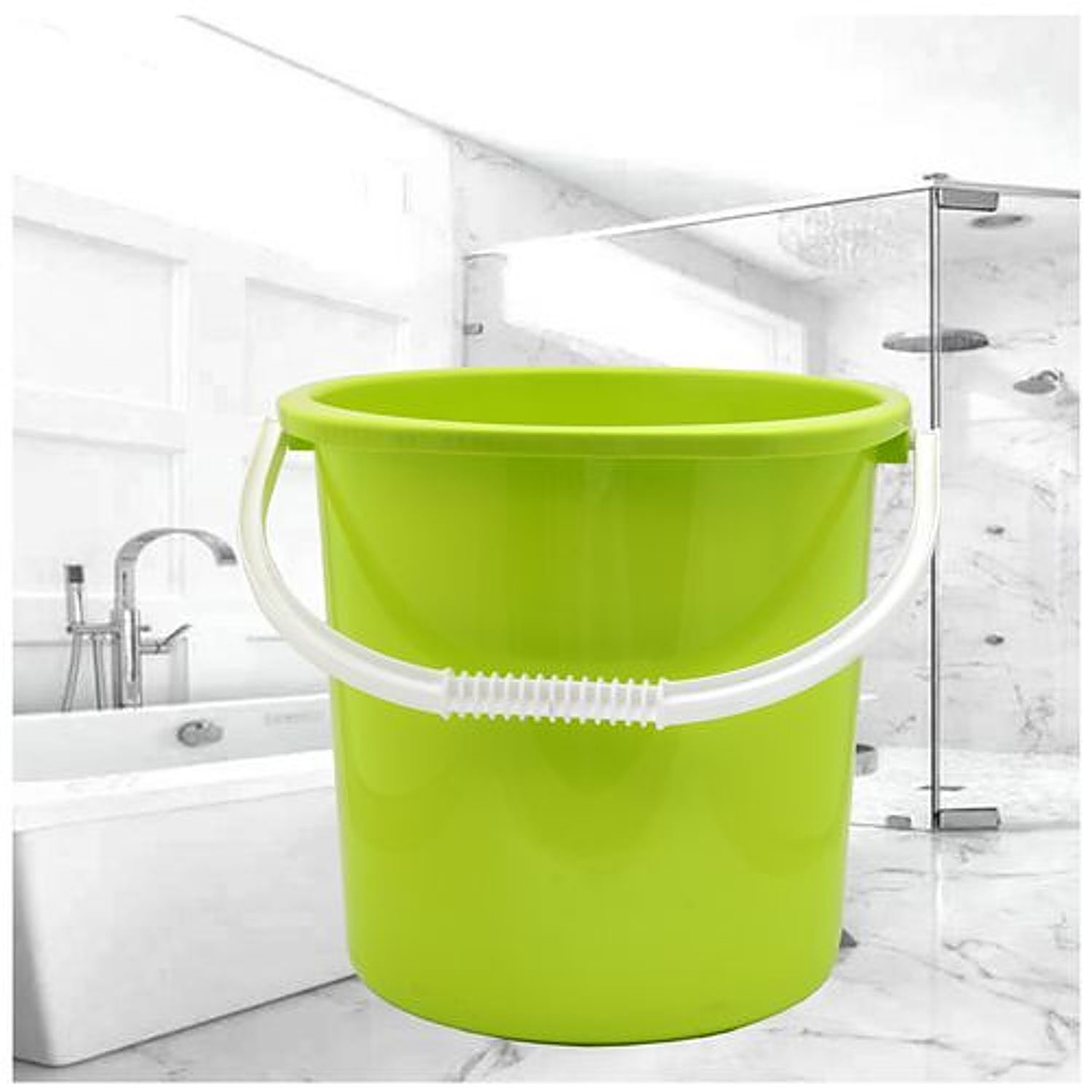 Buy Princeware Super Frosty Plastic Bucket - White Online at Best Price of  Rs 349 - bigbasket