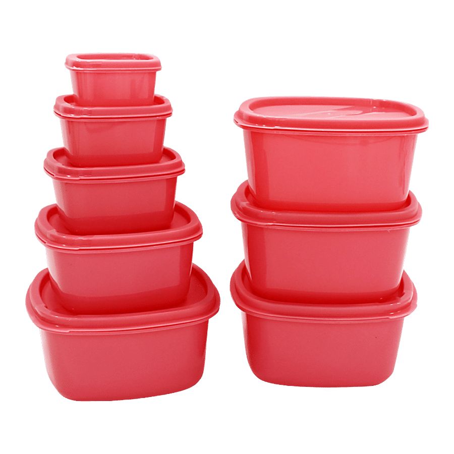 Buy Princeware Square Plastic Container Assorted Online at Best Price of Rs  129 - bigbasket