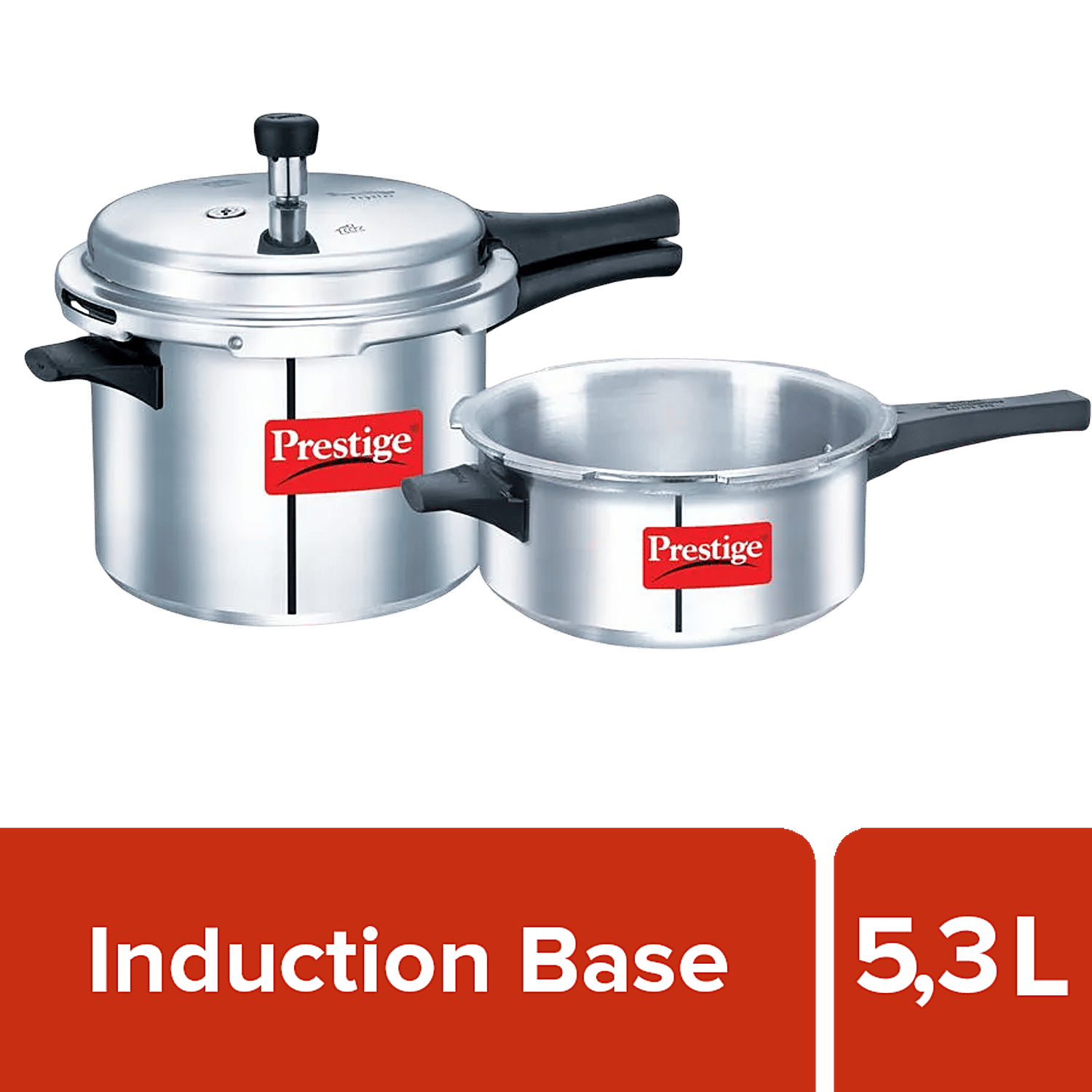 Prestige popular aluminium pressure best sale cooker 5l