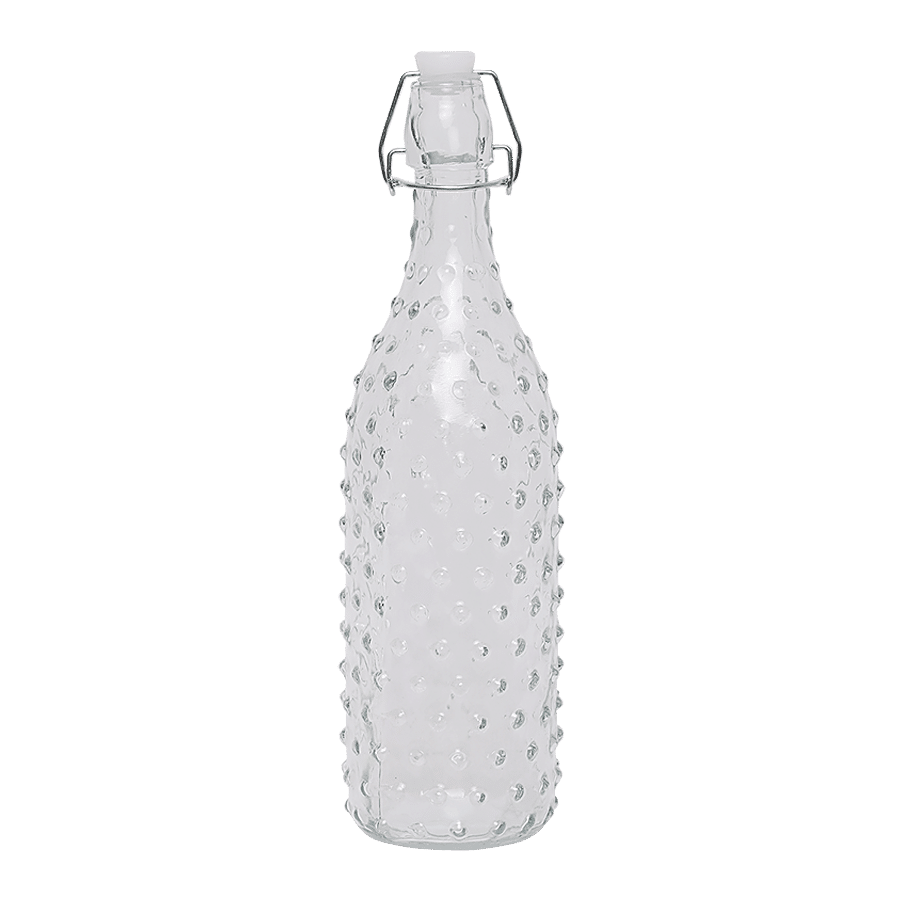 Buy Glass Ideas Glass Bottle - Plain White With Metal Cap Online at Best  Price of Rs 199 - bigbasket