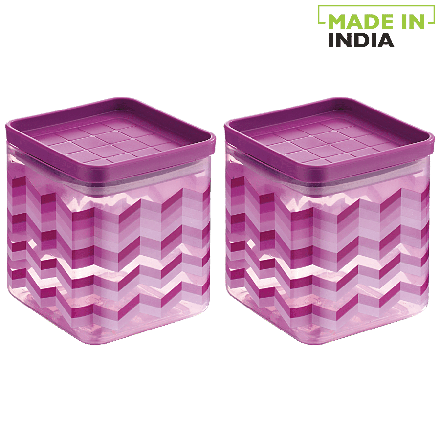 Buy Asian Kitchen King Airtight Storage Container - Purple, Plastic