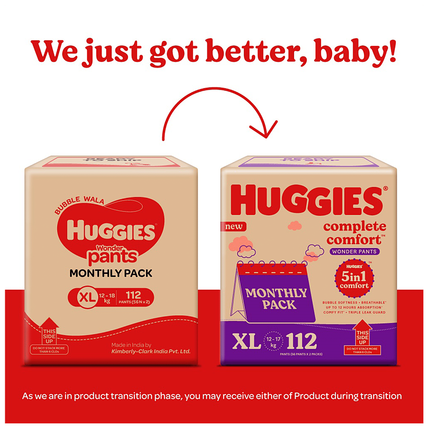 Huggies xl monthly store pack