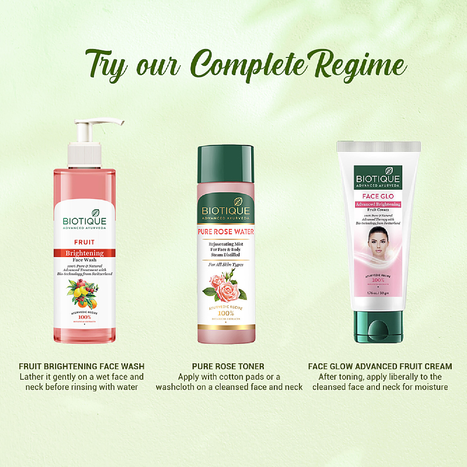 Buy BIOTIQUE Fruit Brightening Face Wash Online at Best Price of