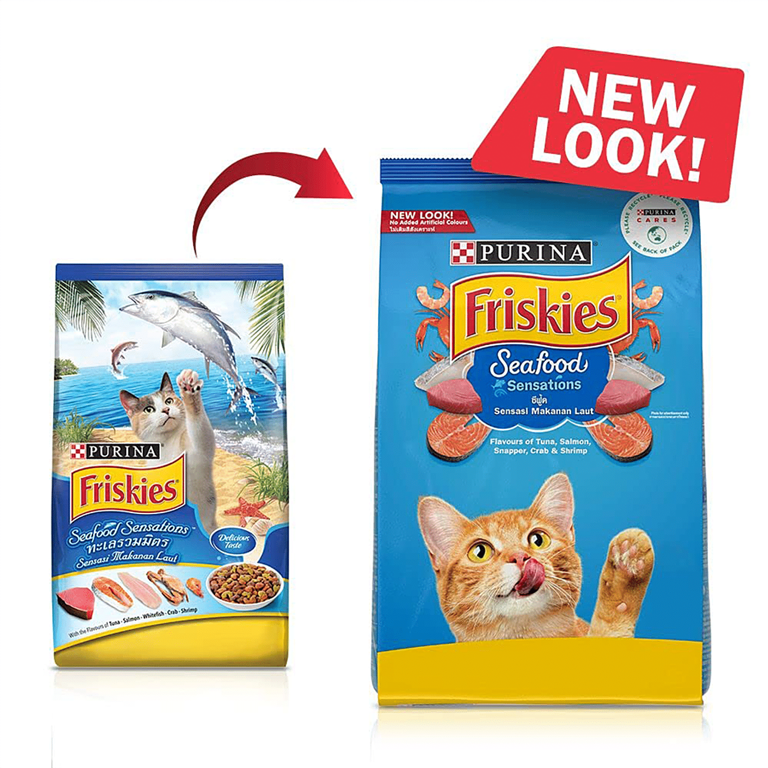 Buy Purina Friskies Seafood Sensations Adult Cat Food Tuna