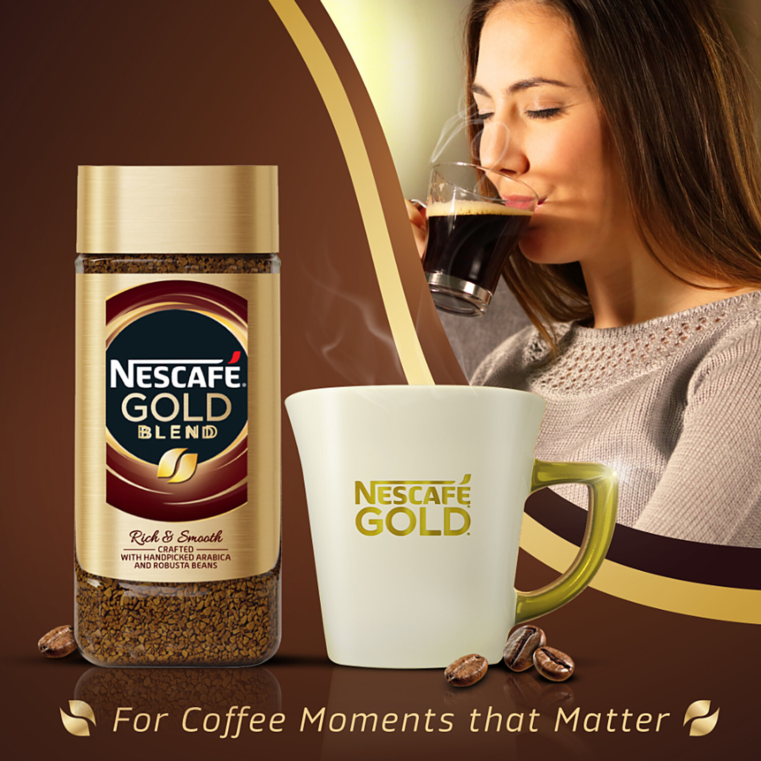 nescafe gold coffee moment kit