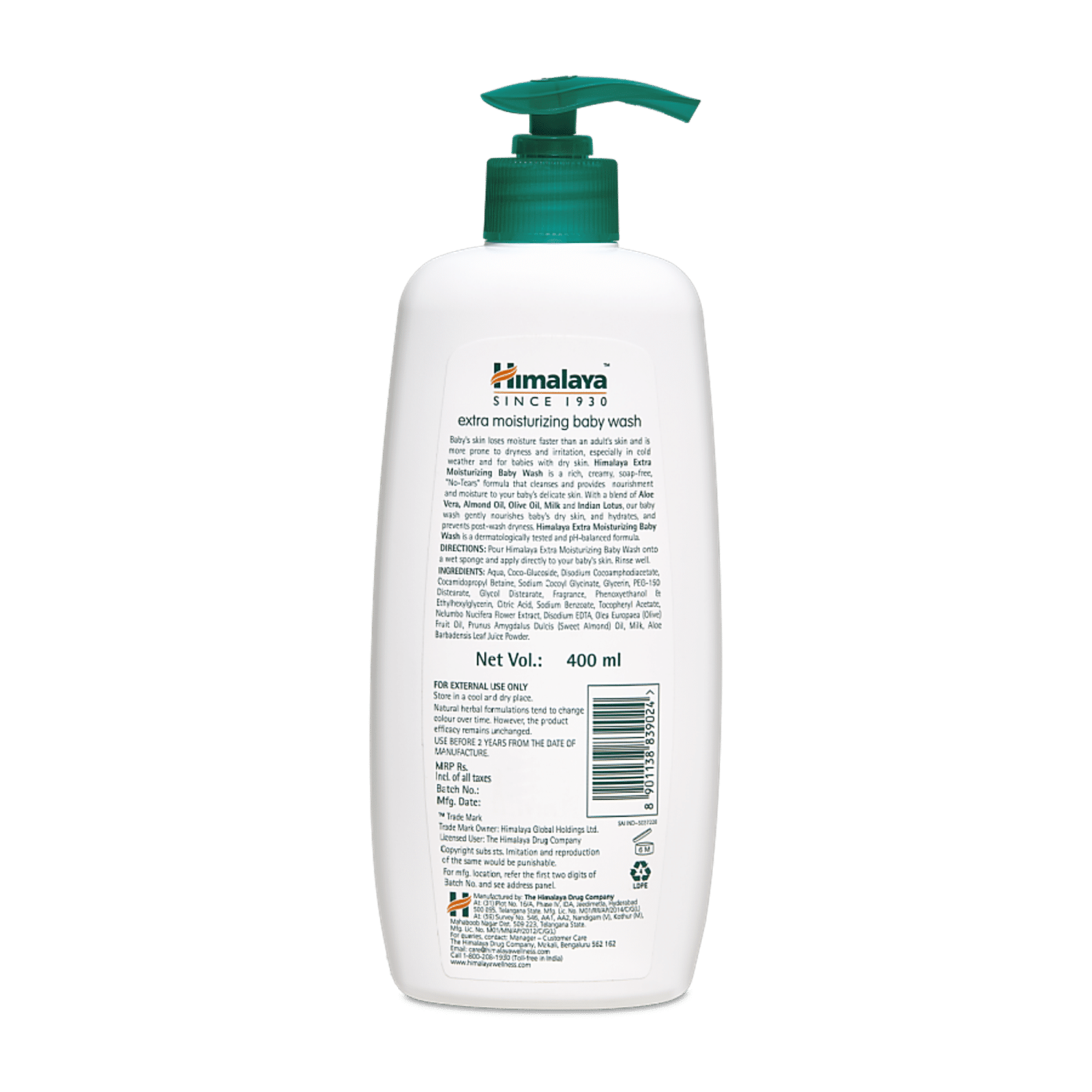 himalaya moisturizing baby bath