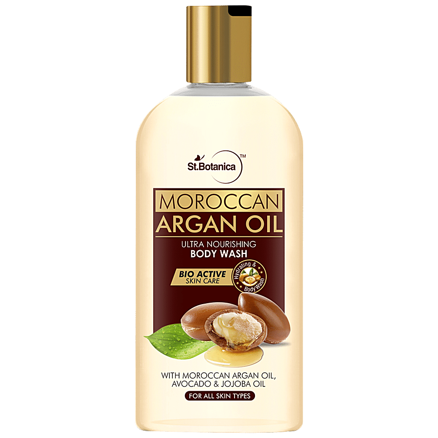 Buy StBotanica Moroccan Argan Oil Nourishing Body Wash Online at Price - bigbasket