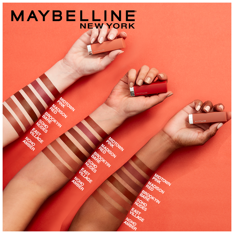 maybelline madison red review