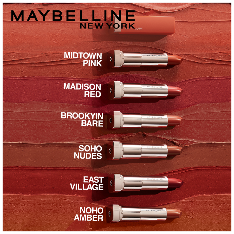 maybelline brick collection midtown pink