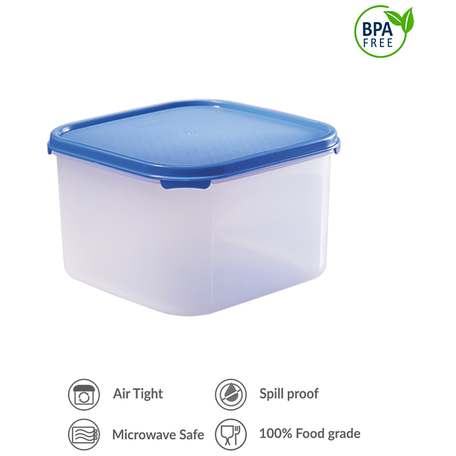 Buy Tupperware Polypropylene Microwave Container - 600 Ml, 3 Pieces, Blue  Online at desertcartINDIA
