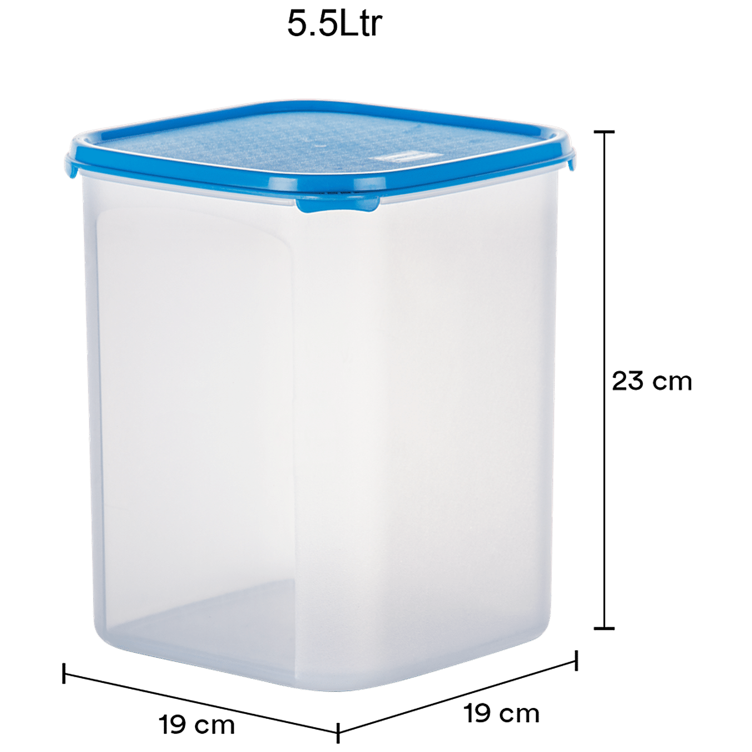 Buy Polyset Magic Seal Storage Containers - Plastic, Square, Royal Blue,  High Quality, Sturdy Online at Best Price of Rs 275 - bigbasket