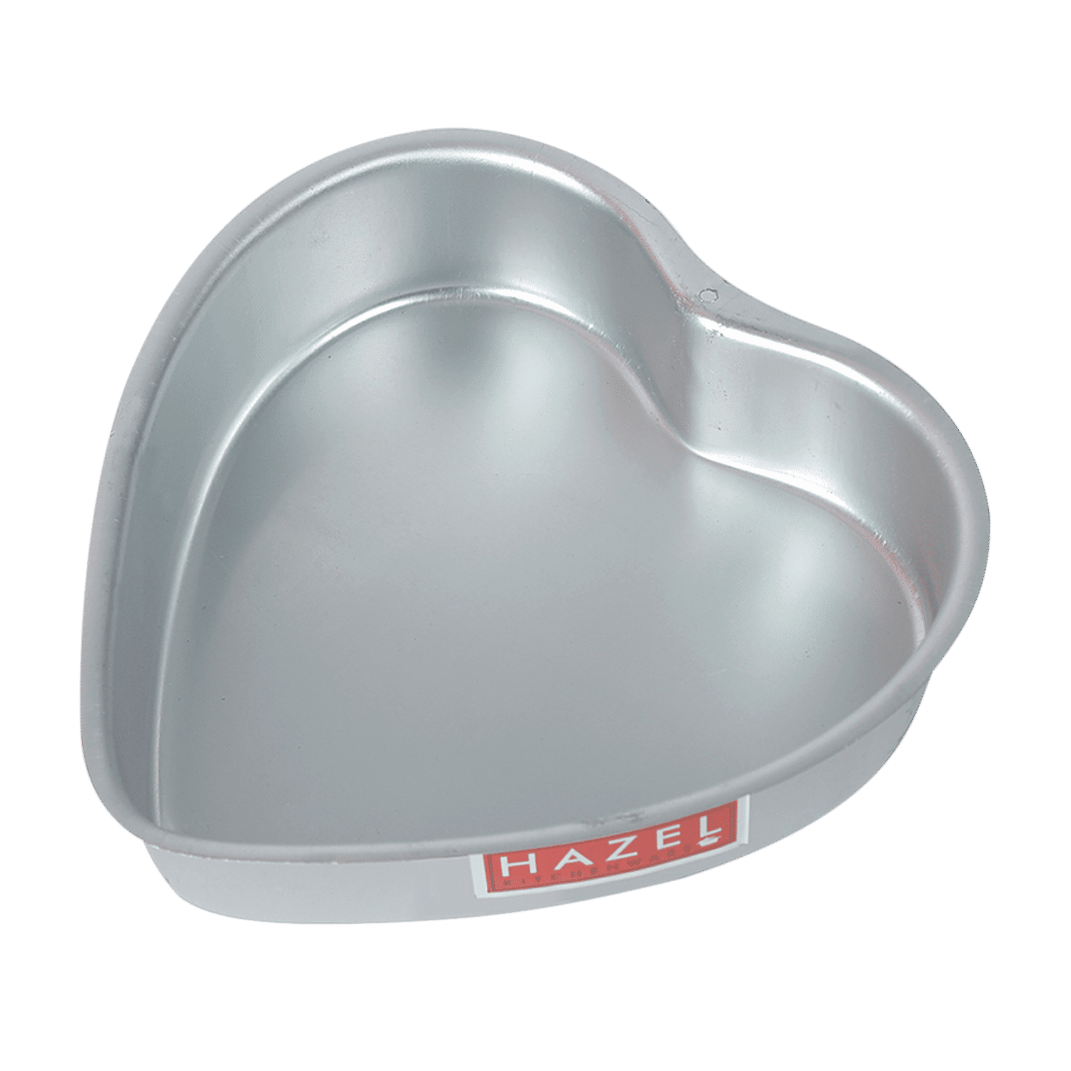 Silver 3pcs Set Aluminium Heart Shape Cake Mould, Capacity: 500 Gm