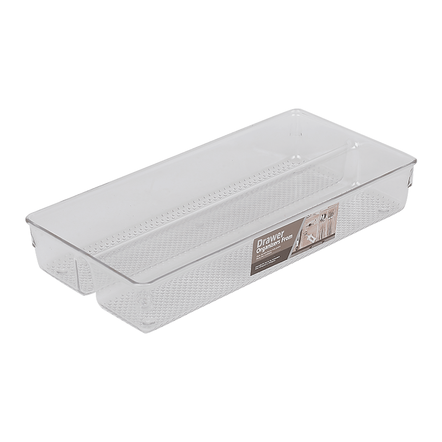 DP Drawer Organiser - Plastic, Transparent, 257 g