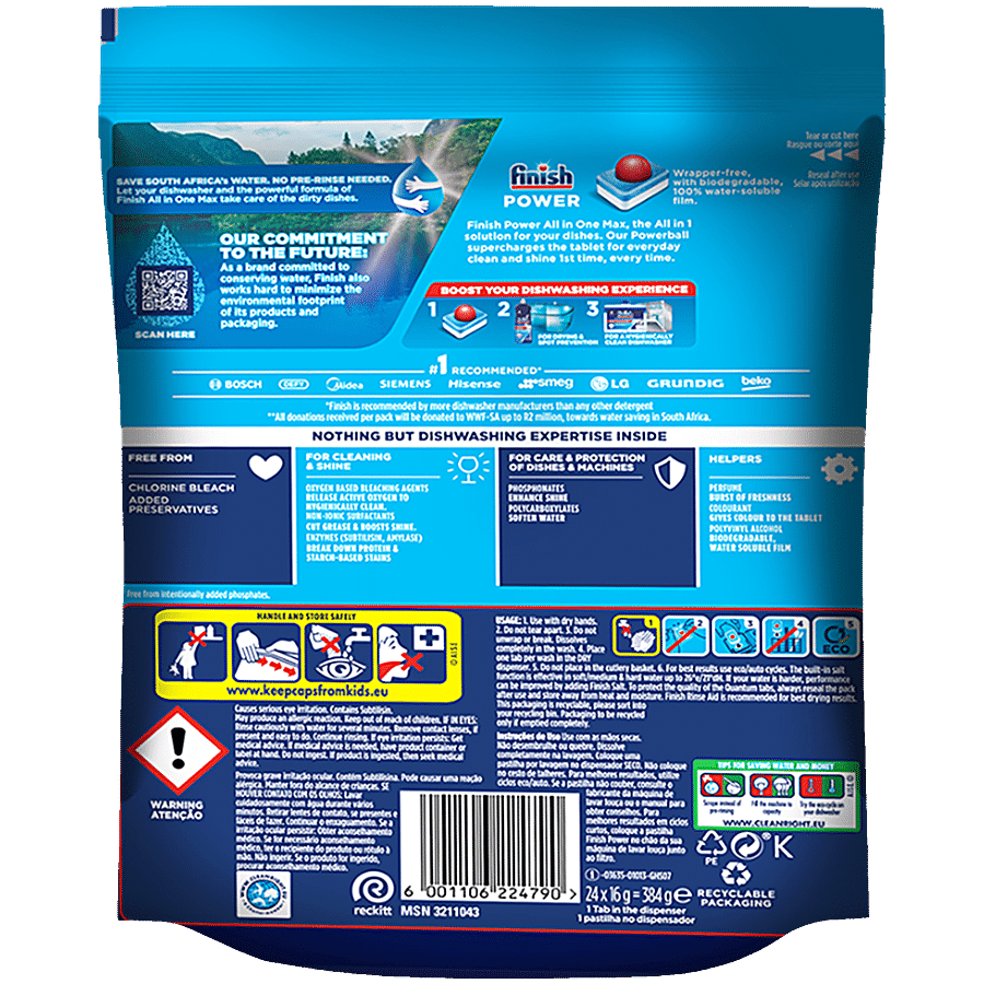 Save on FINISH Powerball Classic Automatic Dishwasher Detergent Tabs Order  Online Delivery
