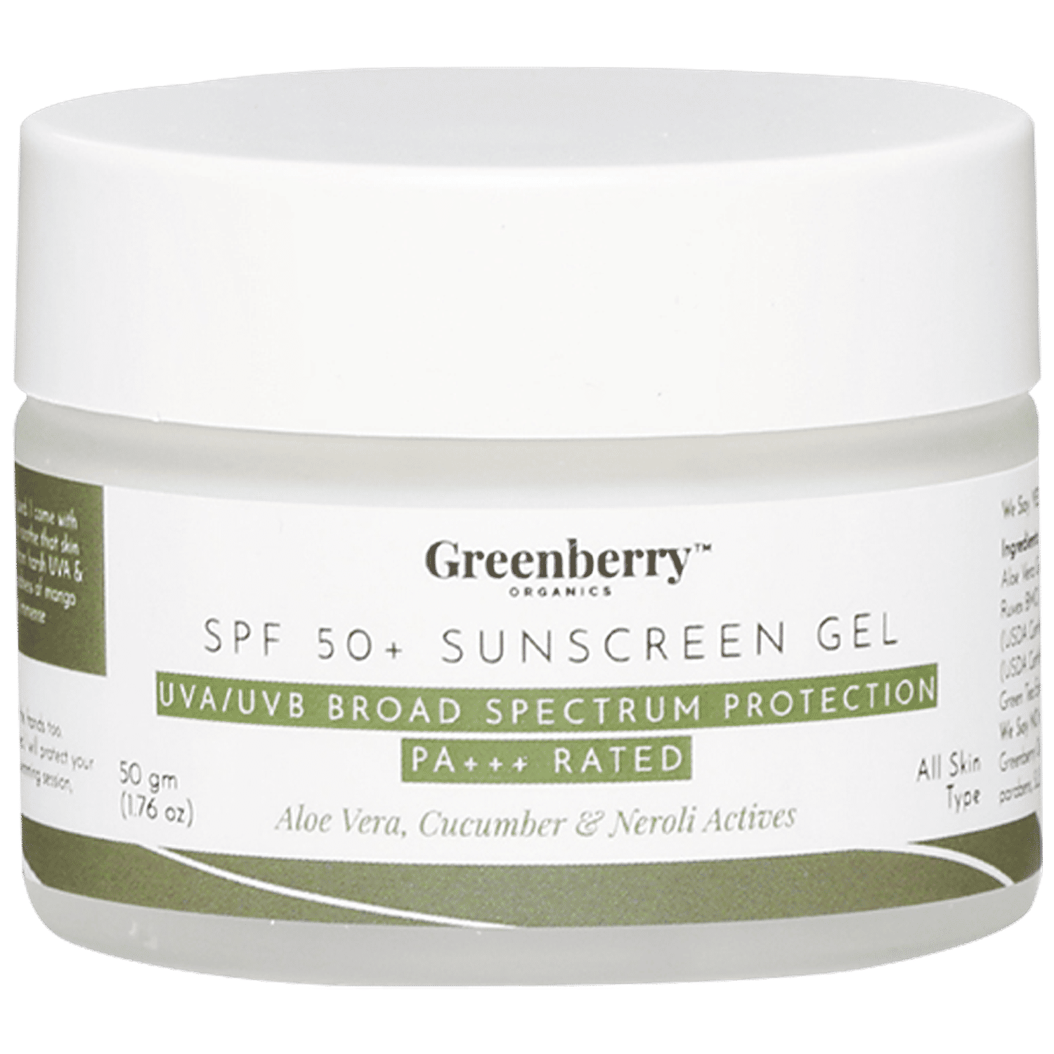 green berry organic sunscreen