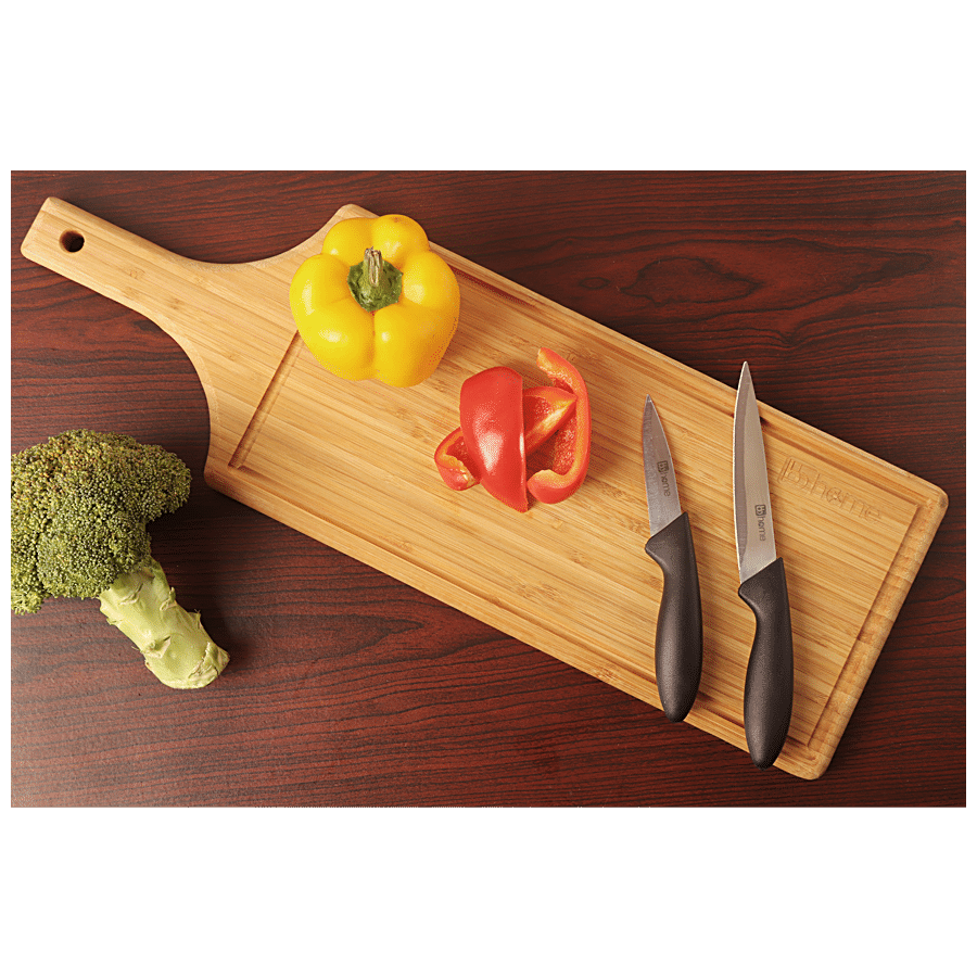 Buy HAZEL Neem Wooden Vegetable Rectangle Shape Chopping Board - 30 cmX 43  cm Online at Best Price of Rs 429 - bigbasket