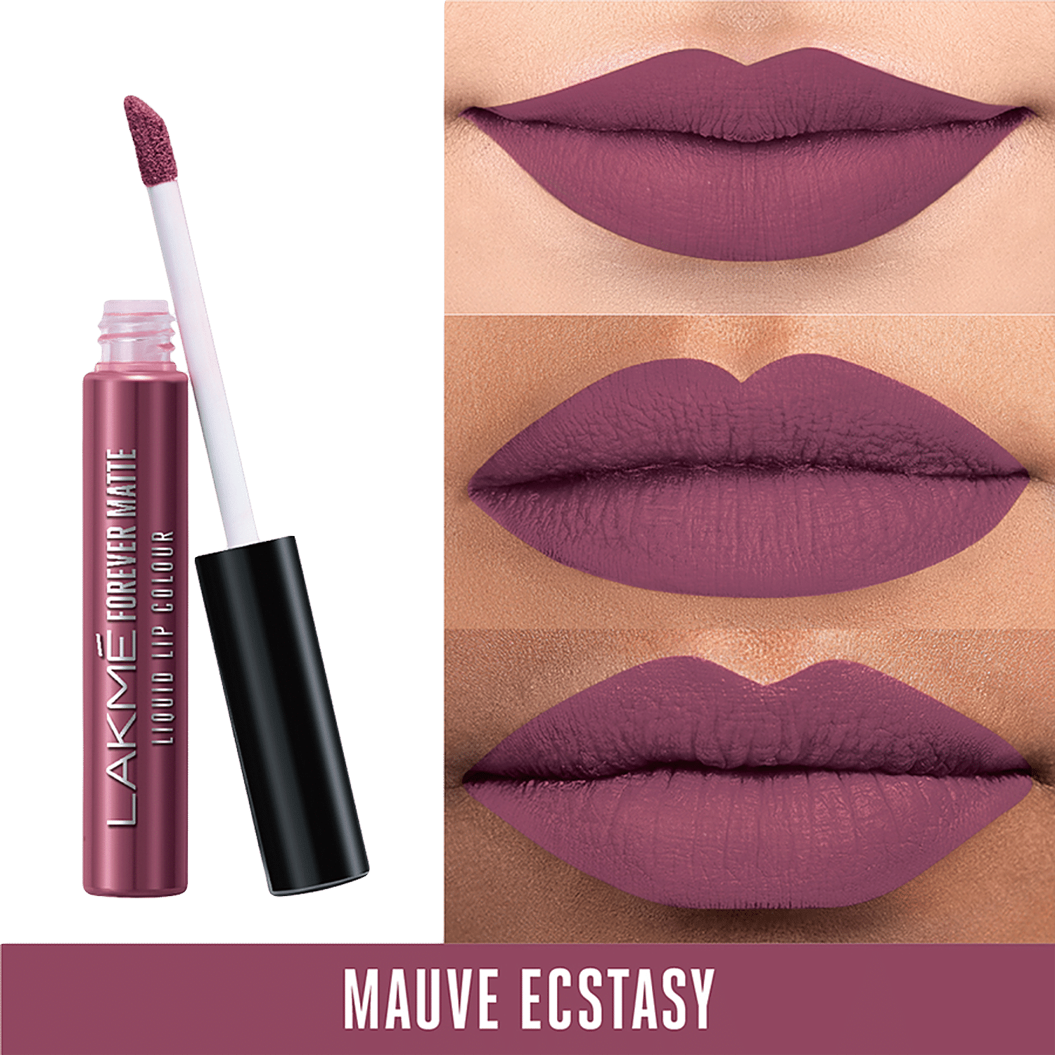 lakme forever matte mauve ecstasy