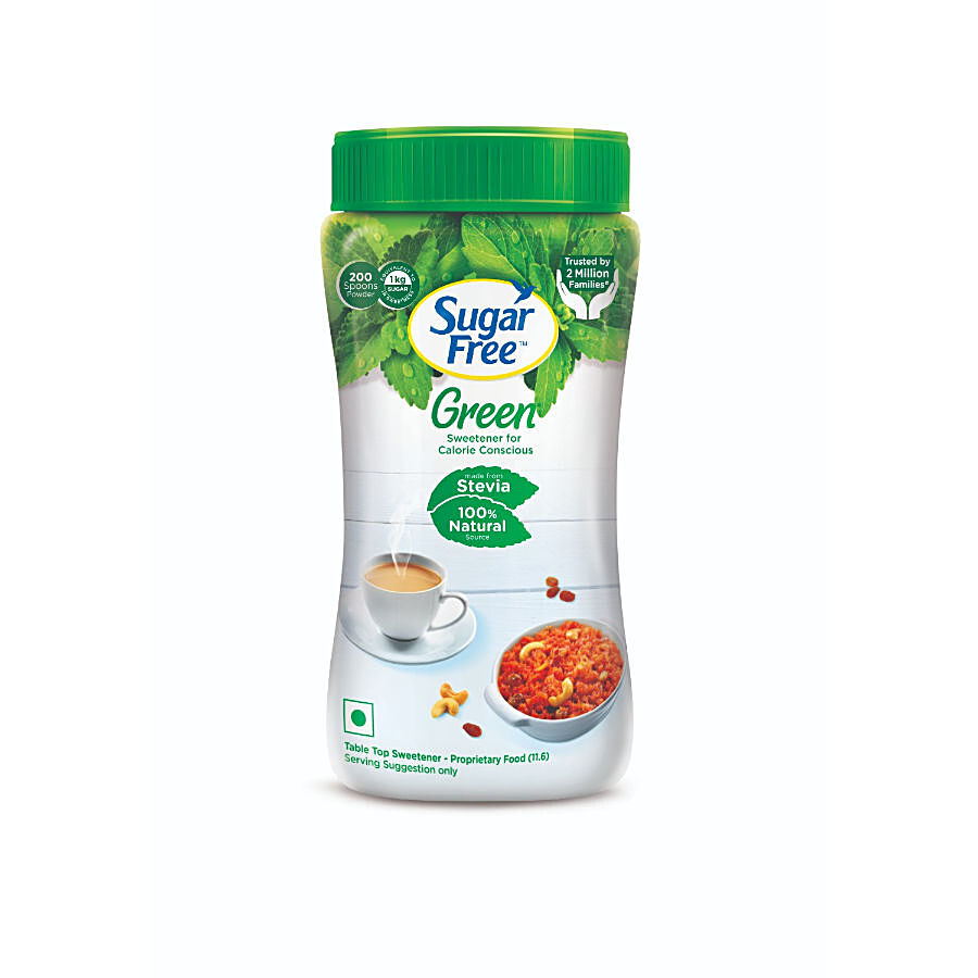 Sugar Free Green Sweetener with Natural Stevia 200 g
