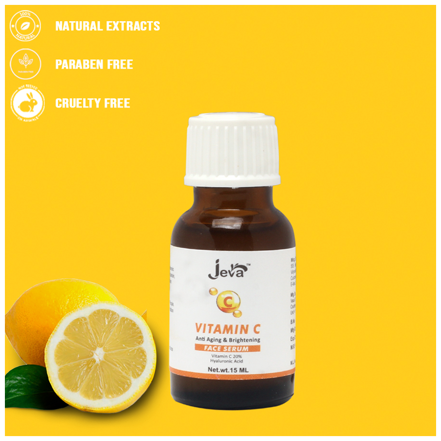 Vitamin C Face Serum - Dark Spot Remover Facial Serum, Vit C Serum with  Hyaluronic Acid, Ferulic Acid, & Vit E - Anti Aging and Skin Brightening