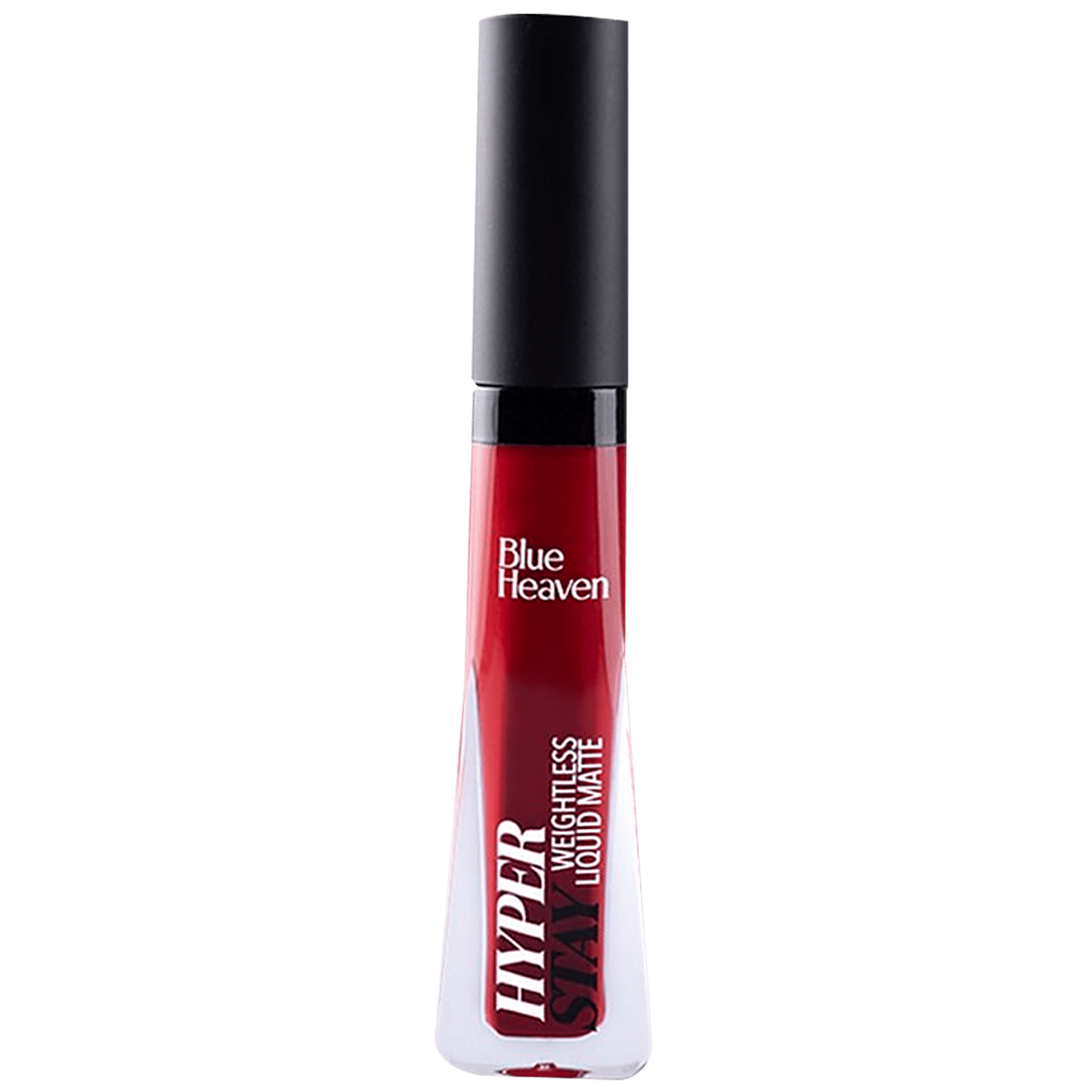 blue heaven red matte lipstick