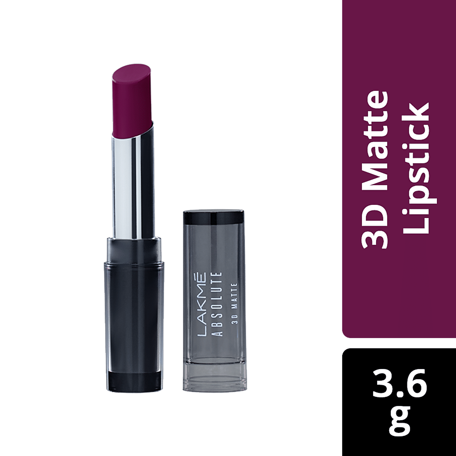 magenta purple lipstick