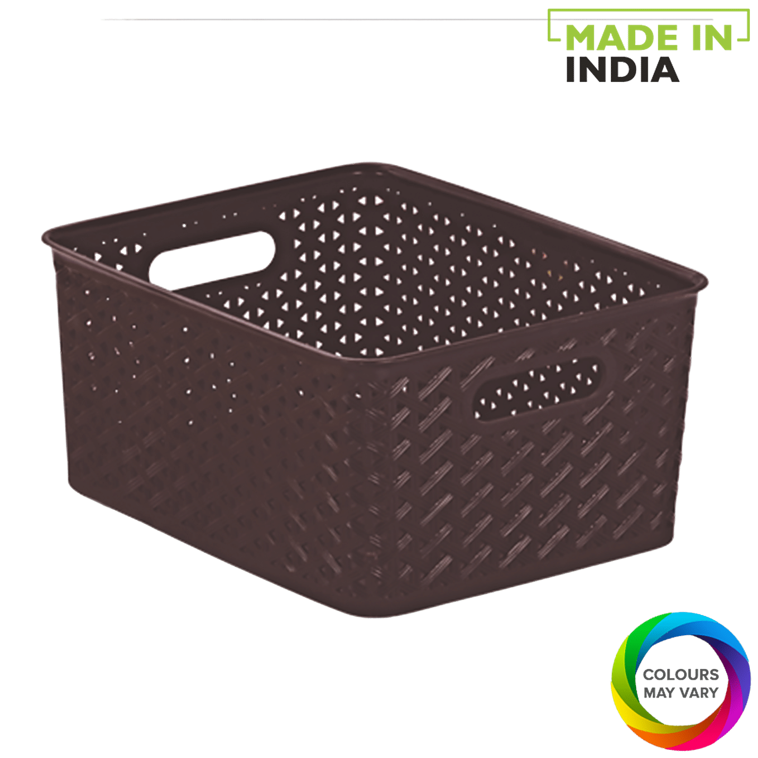 Buy Aristo Solitaire Multipurpose Plastic Basket 333 Without Lid Assorted Colour Online At Best Price Bigbasket