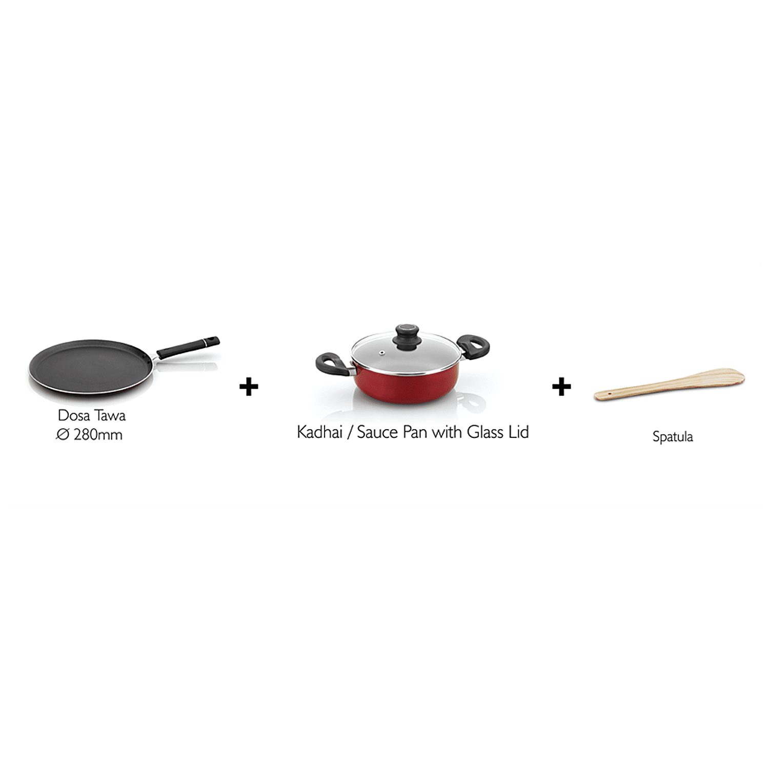 Cello Black Cast Iron Dosa Tawa