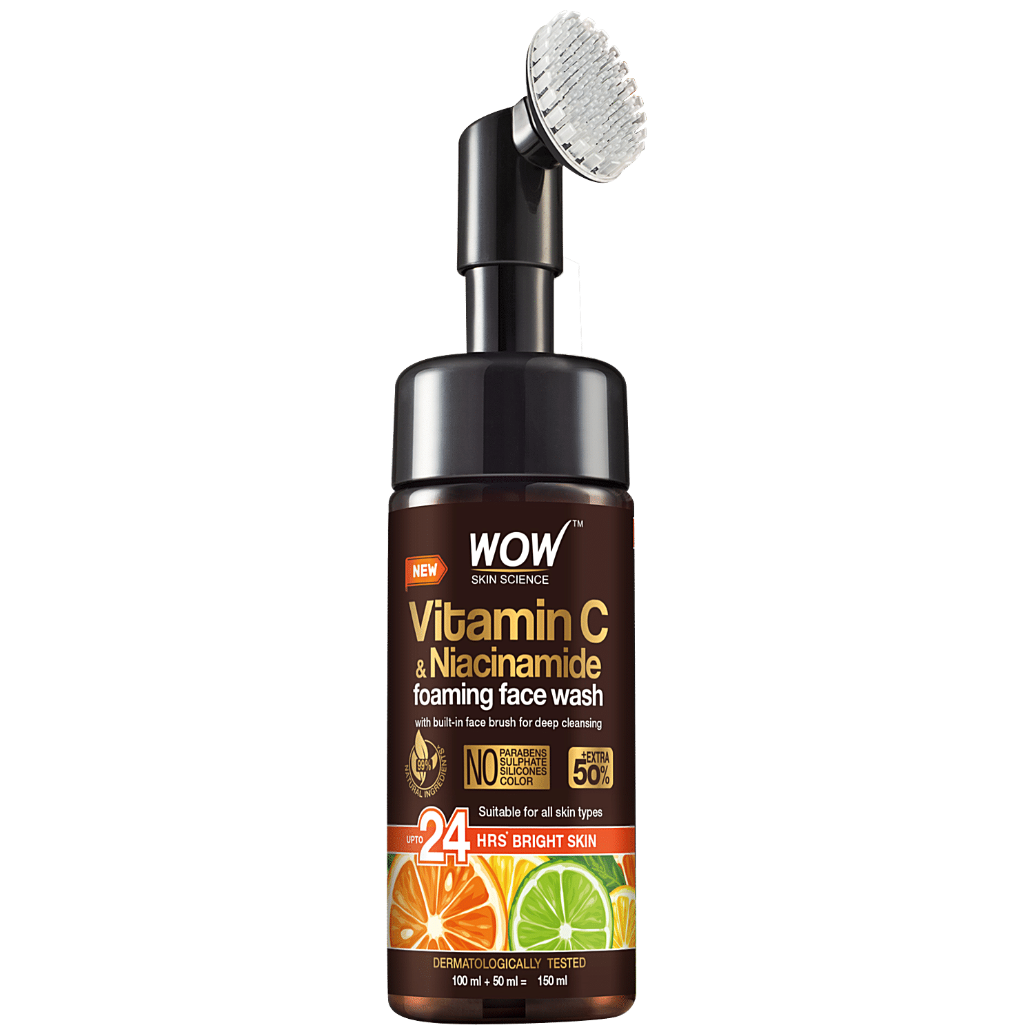 Buy Wow Skin Science Brightening Vitamin C Foaming Face Wash