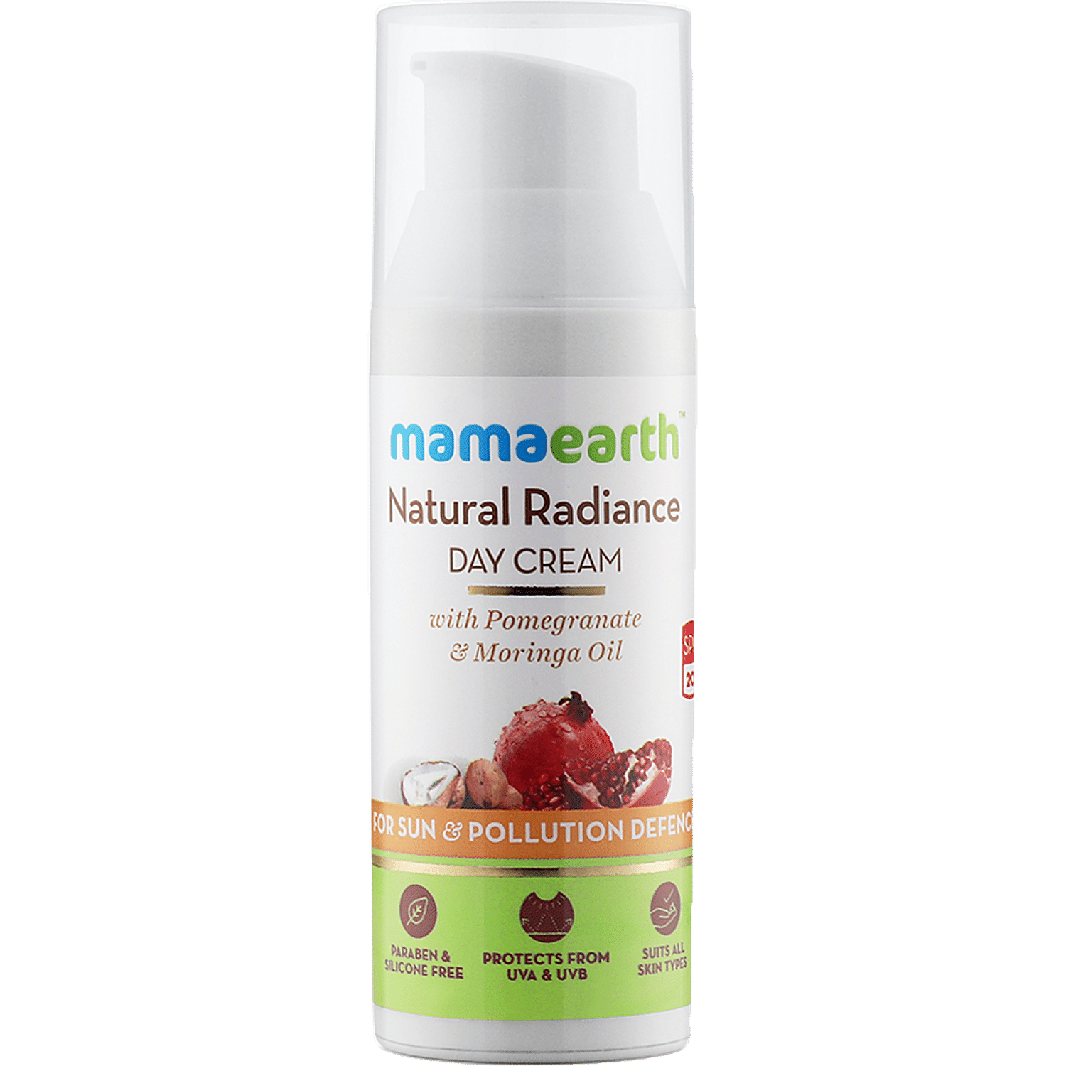 Buy Mamaearth Day Cream With SPF 20 Whitening Tightening Face