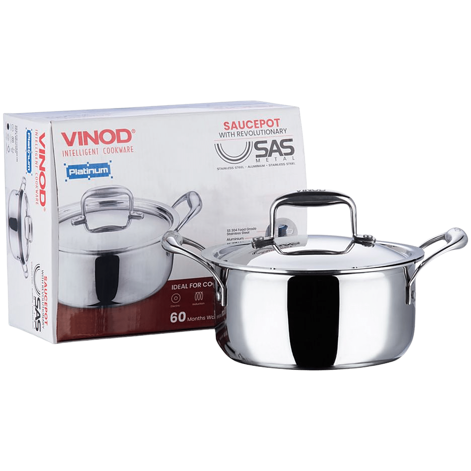 Vinod Platinum Biryani Pot 30 cm - 11 Litre (Induction Friendly) – Vinod  Cookware India Pvt. Ltd.