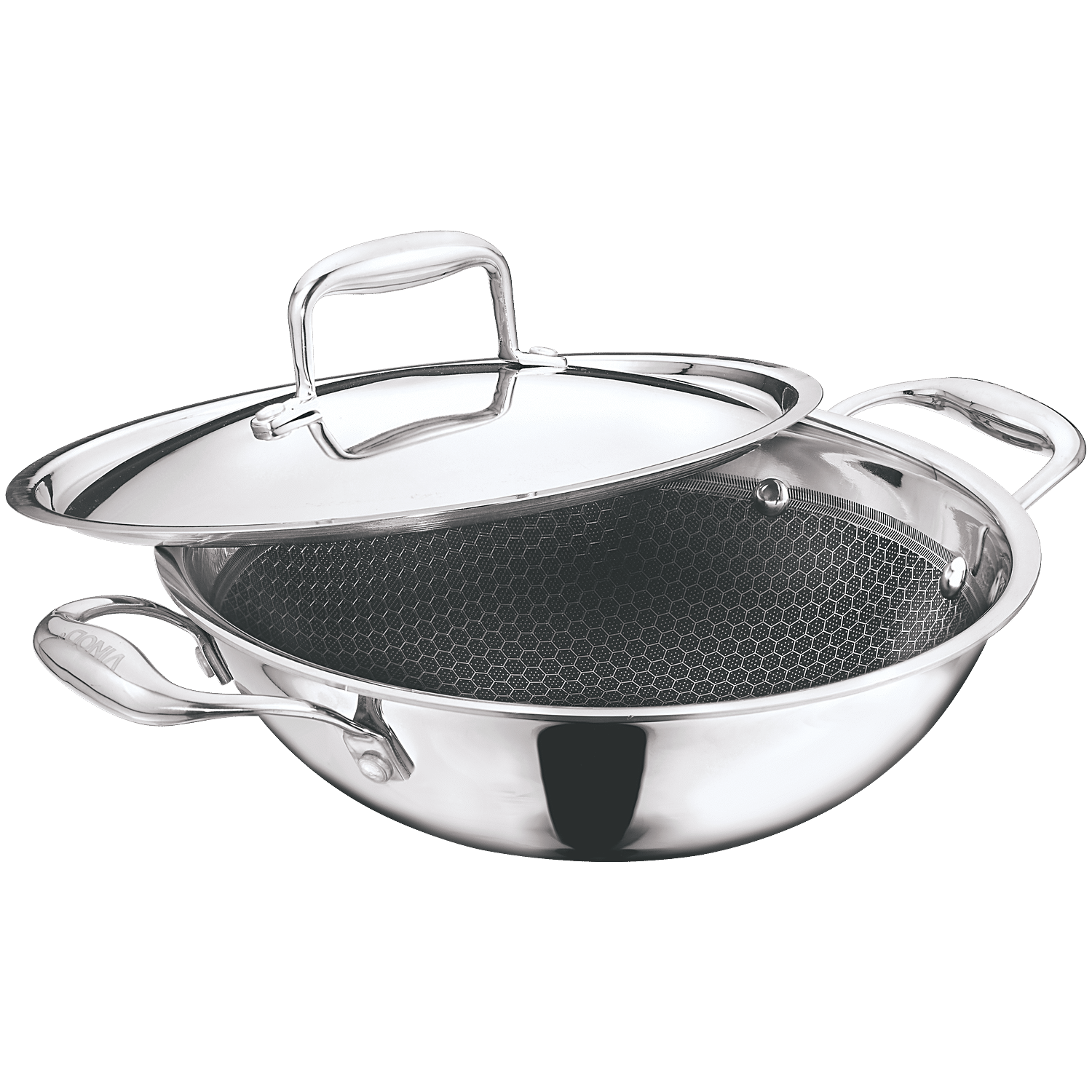 Buy Kitchen Essentials Tri Ply Stainless Steel Kadai - 3 Layer, With  Induction Base & Lid, 24 cm Online at Best Price of Rs 2199 - bigbasket