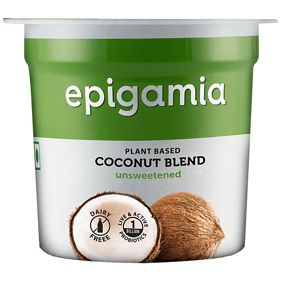 Buy Epigamia Plant Based Coconut Blend, Unsweetened Online at