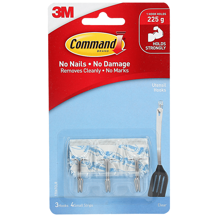 Buy Command Clear Small Wire Hook Online at Best Price of Rs 219