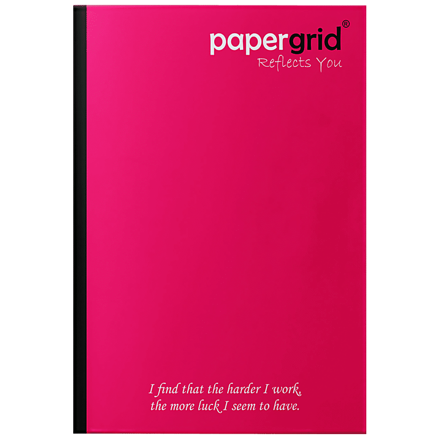 Papergrid A4 Notebook - Single Line, 384 Pages, Soft Cover, 1 pc