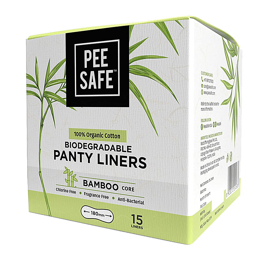Pee Safe Aloe Vera Panty Liners, Cottony Soft for Extra Comfort Pantyliner, Buy Women Hygiene products online in India