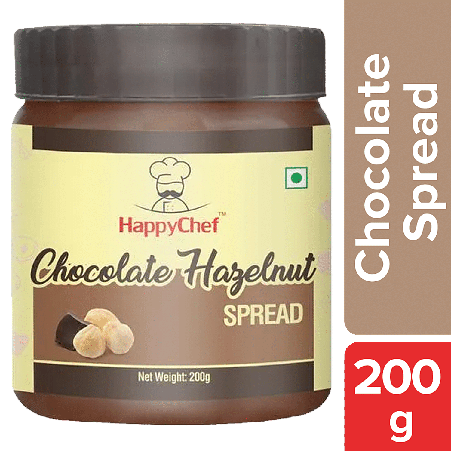 Buy Happy Chef Chocolate Hazelnut Spread Online At Best Price Bigbasket