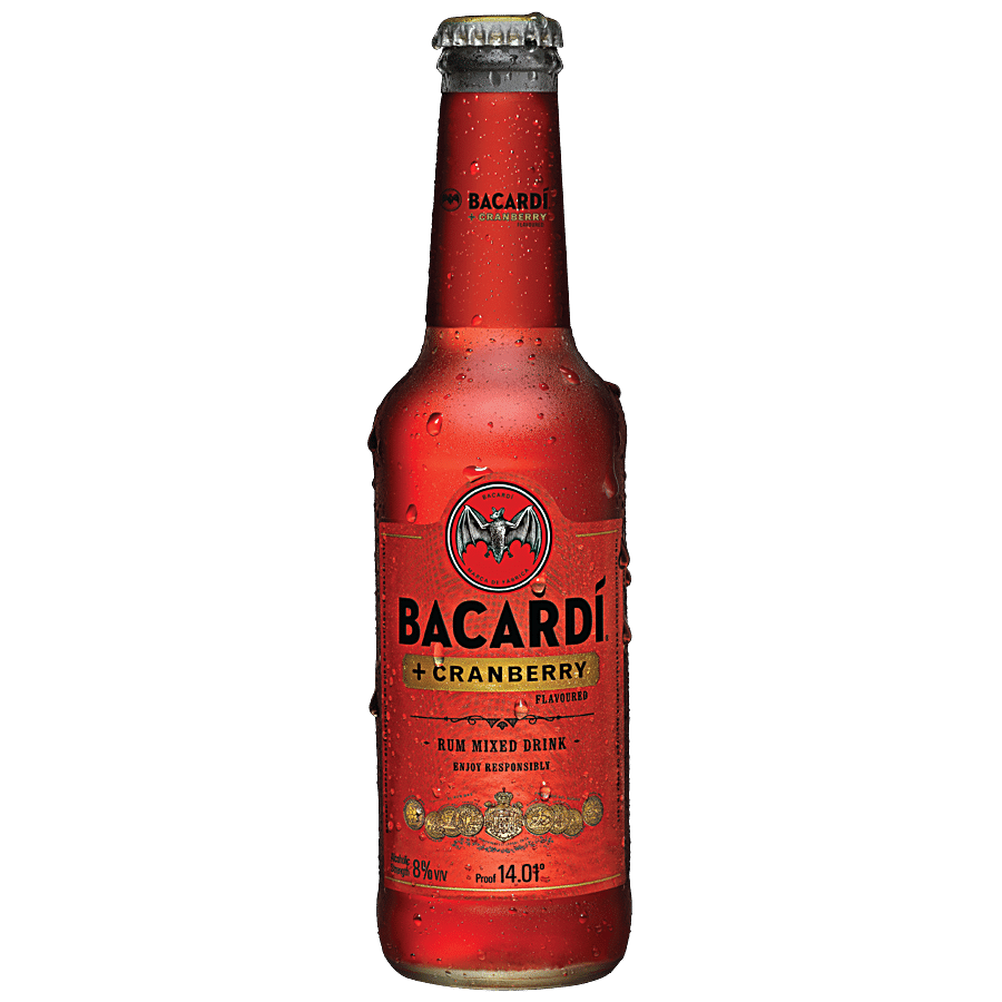 Buy Bacardi Plus Cranberry Plus Rum Mixed Drink Online At Best Price Bigbasket
