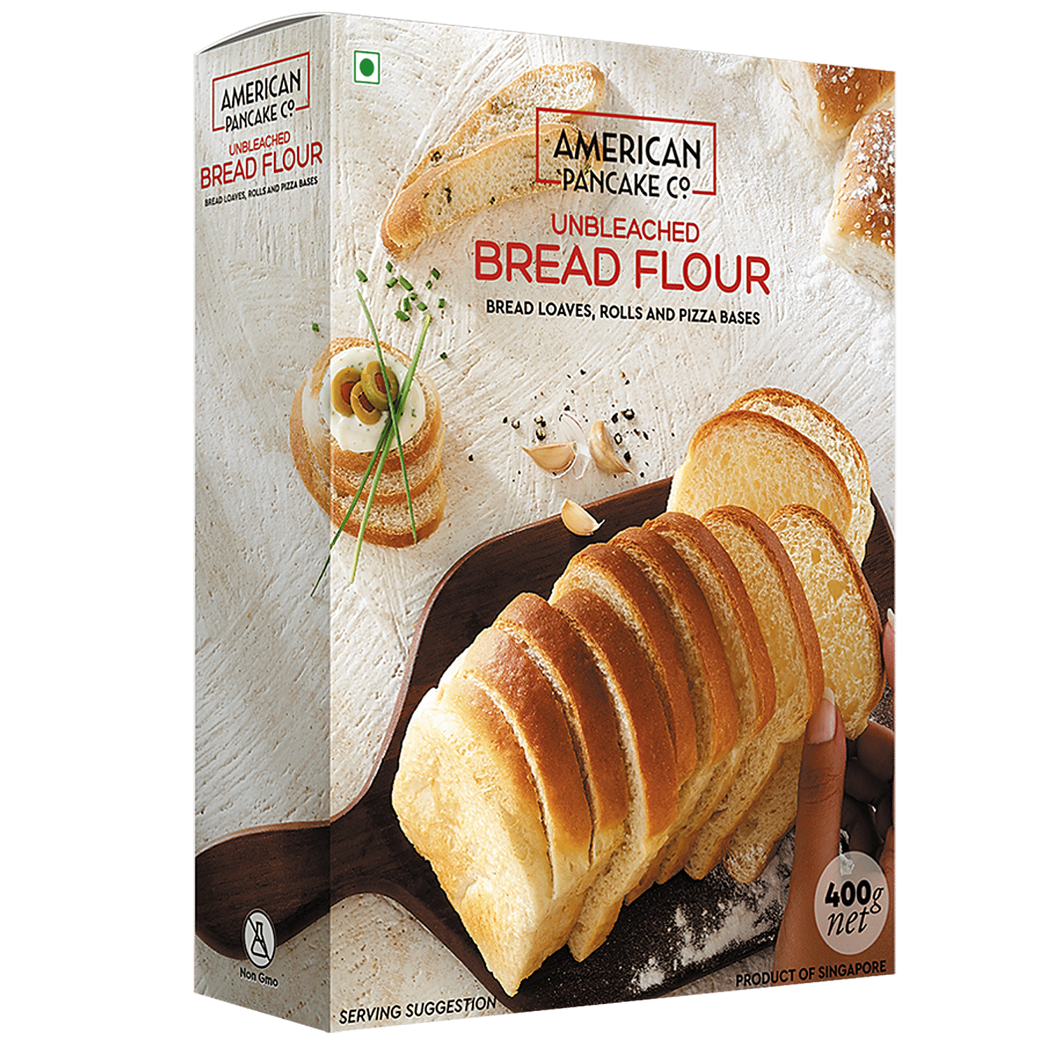 Buy American Pancake Co. Unbleached Bread Flour Online at Best Price of Rs  215 - bigbasket