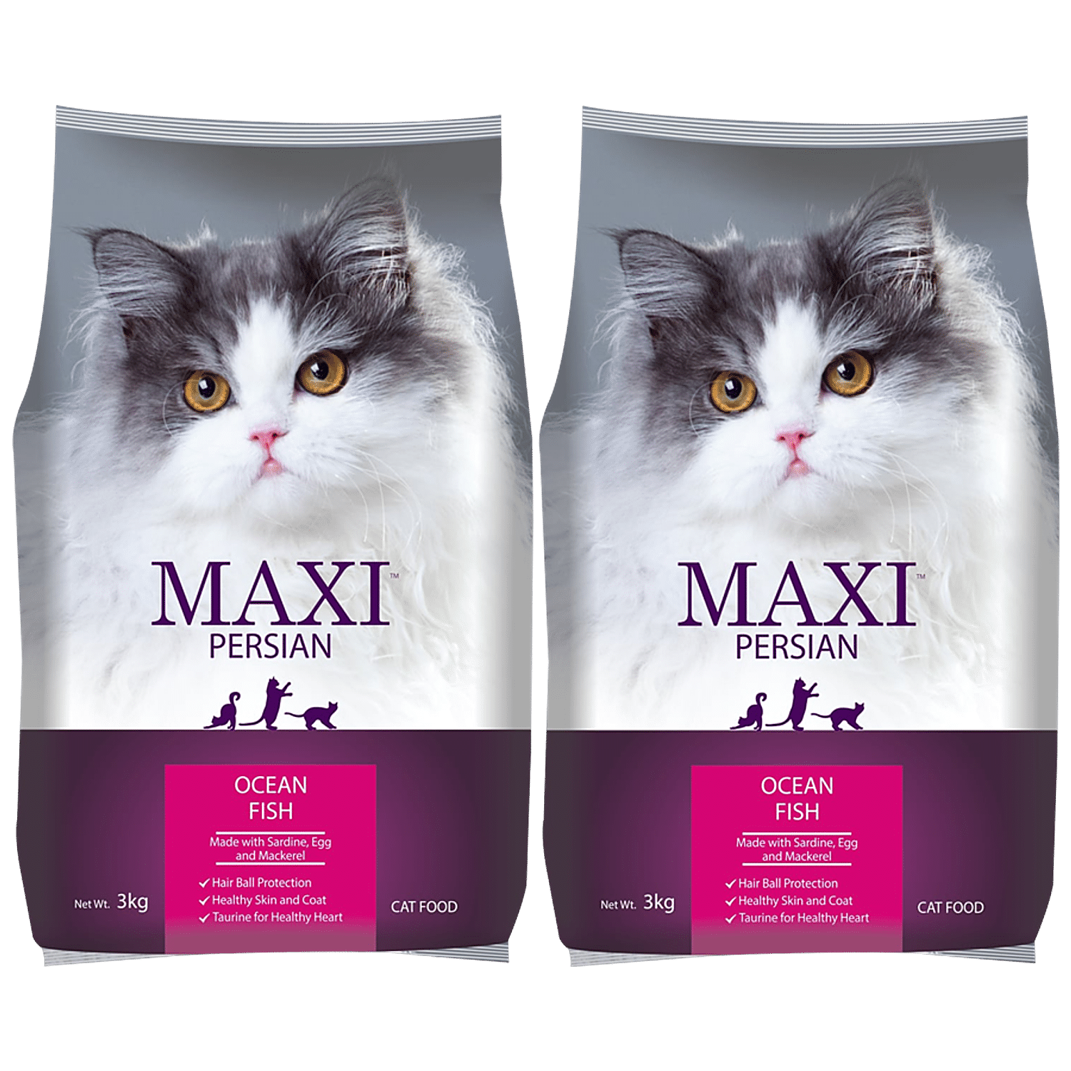 Buy Maxi Persian Ocean Fish Adult Cat Dry Food Online at Best