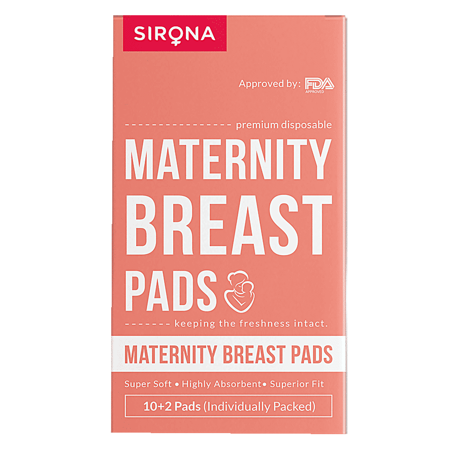 Maternity and Nursing Breast Pads - Pack of 12 –